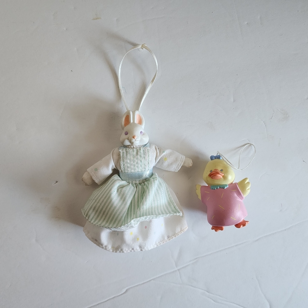 Vintage 1990s Hallmark Easter Themed Ornaments or Decor